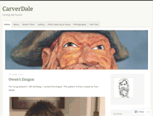 Tablet Screenshot of carverdalecreations.com